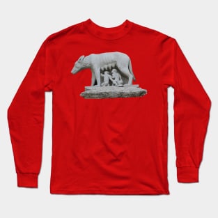 Capitoline Wolf Roman Empire Symbol Long Sleeve T-Shirt